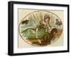 Love Letter 1884-Kate Greenaway-Framed Art Print
