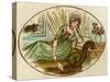 Love Letter 1884-Kate Greenaway-Stretched Canvas