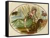 Love Letter 1884-Kate Greenaway-Framed Stretched Canvas