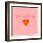 Love Letter to My Mom 1-Lola Bryant-Framed Art Print