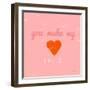 Love Letter to My Mom 1-Lola Bryant-Framed Art Print