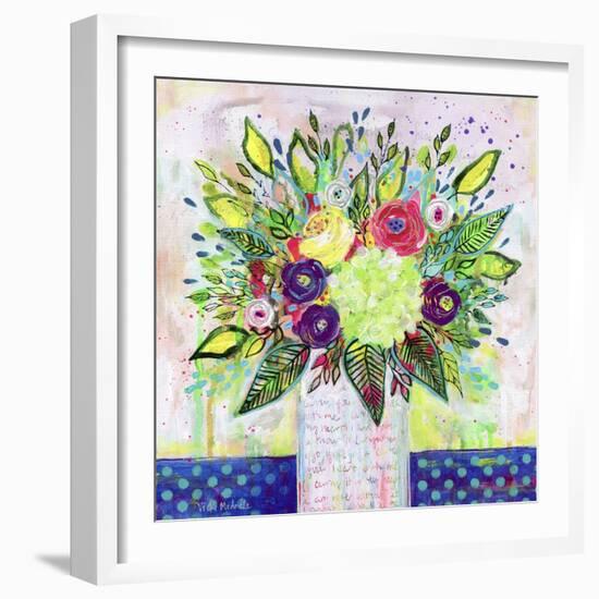 Love Letter Vase 2-Vicki McArdle Art-Framed Giclee Print