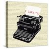 Love Letter-The Vintage Collection-Stretched Canvas