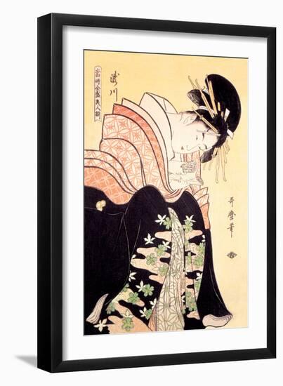 Love Letter-Kitagawa Utamaro-Framed Art Print