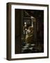 Love Letter-Johannes Vermeer-Framed Art Print