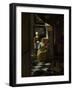 Love Letter-Johannes Vermeer-Framed Art Print