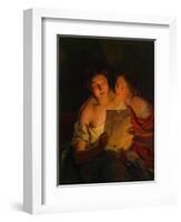 Love Letter-Ferdinand Georg Waldmüller-Framed Giclee Print