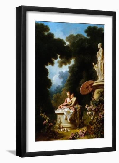 Love Letters-Jean-Honoré Fragonard-Framed Premium Giclee Print