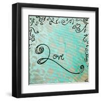 Love Life My-Megan Aroon Duncanson-Framed Art Print