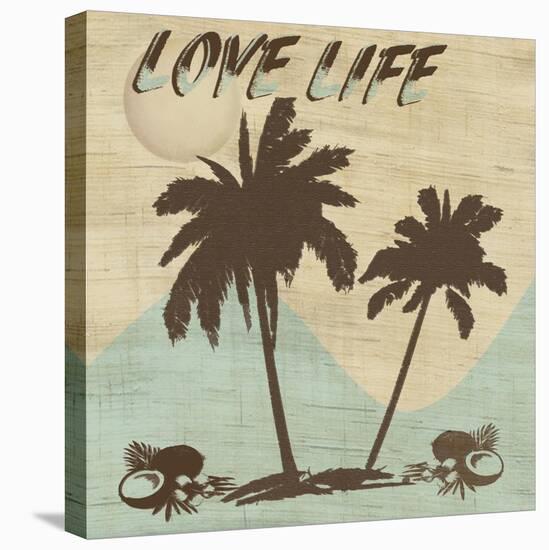 Love Life-Karen J^ Williams-Stretched Canvas