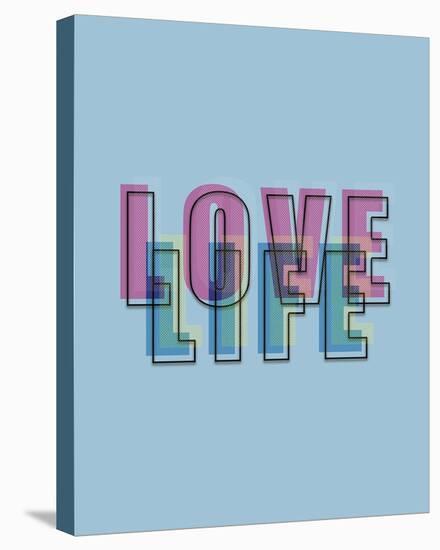 Love Life-Archie Stone-Stretched Canvas