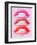 Love Lips-Urban Octopus-Framed Art Print