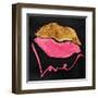 Love Lips-OnRei-Framed Art Print