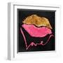 Love Lips-OnRei-Framed Art Print