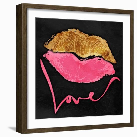Love Lips-OnRei-Framed Art Print