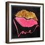 Love Lips-OnRei-Framed Art Print