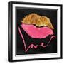 Love Lips-OnRei-Framed Art Print