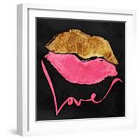 Love Lips-OnRei-Framed Art Print