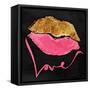 Love Lips-OnRei-Framed Stretched Canvas