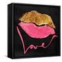 Love Lips-OnRei-Framed Stretched Canvas