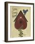 Love Lives Here!-Debbie McMaster-Framed Giclee Print