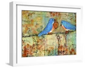 Love Lock-Blenda Tyvoll-Framed Giclee Print