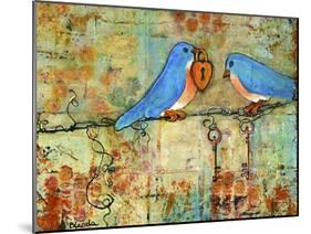 Love Lock-Blenda Tyvoll-Mounted Giclee Print