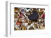 Love Locks on the Pont Des Arts in Paris, France, Europe-Julian Elliott-Framed Photographic Print