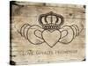 Love Loyalty Friendship-Jace Grey-Stretched Canvas