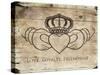 Love Loyalty Friendship-Jace Grey-Stretched Canvas