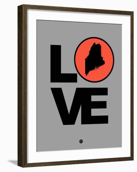 Love Maine-NaxArt-Framed Art Print