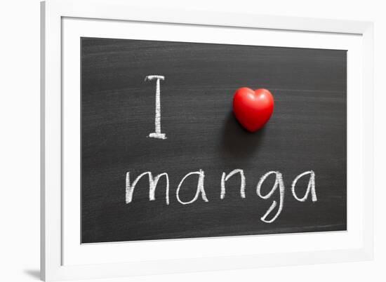 Love Manga-Yury Zap-Framed Art Print