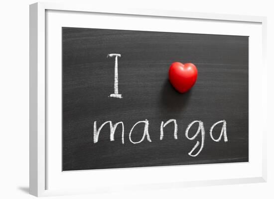 Love Manga-Yury Zap-Framed Art Print