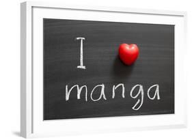 Love Manga-Yury Zap-Framed Art Print