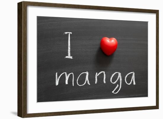 Love Manga-Yury Zap-Framed Art Print