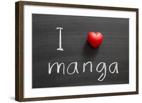 Love Manga-Yury Zap-Framed Art Print