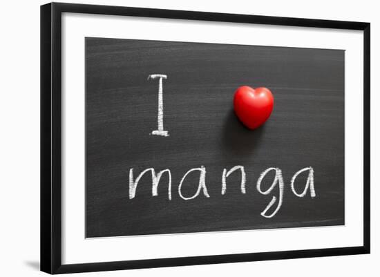 Love Manga-Yury Zap-Framed Art Print