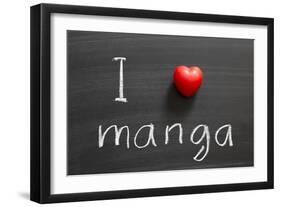 Love Manga-Yury Zap-Framed Art Print