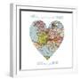 Love Map-Erin Clark-Framed Giclee Print