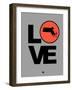 Love Massachusetts-NaxArt-Framed Art Print