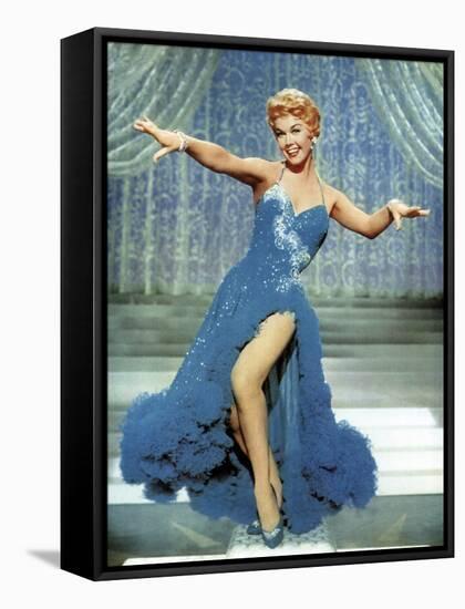 Love Me Or Leave Me, Doris Day, 1955-null-Framed Stretched Canvas