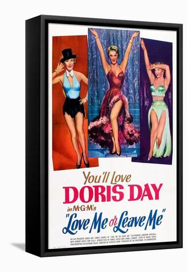 Love Me or Leave Me, Doris Day, 1955-null-Framed Stretched Canvas