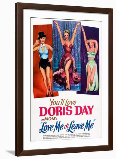 Love Me or Leave Me, Doris Day, 1955-null-Framed Art Print