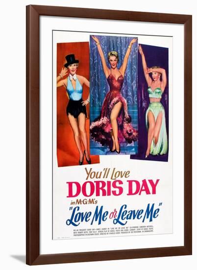 Love Me or Leave Me, Doris Day, 1955-null-Framed Art Print