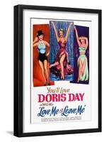 Love Me or Leave Me, Doris Day, 1955-null-Framed Art Print