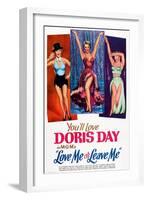 Love Me or Leave Me, Doris Day, 1955-null-Framed Art Print