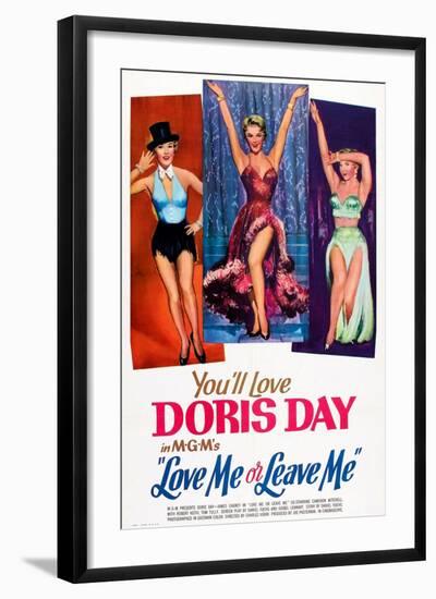 Love Me or Leave Me, Doris Day, 1955-null-Framed Art Print