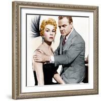 LOVE ME OR LEAVE ME, from left: Doris Day, James Cagney, 1955-null-Framed Photo