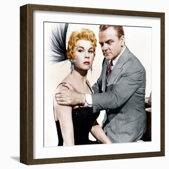 LOVE ME OR LEAVE ME, from left: Doris Day, James Cagney, 1955-null-Framed Photo