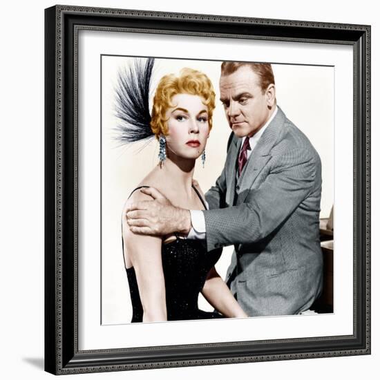LOVE ME OR LEAVE ME, from left: Doris Day, James Cagney, 1955-null-Framed Photo